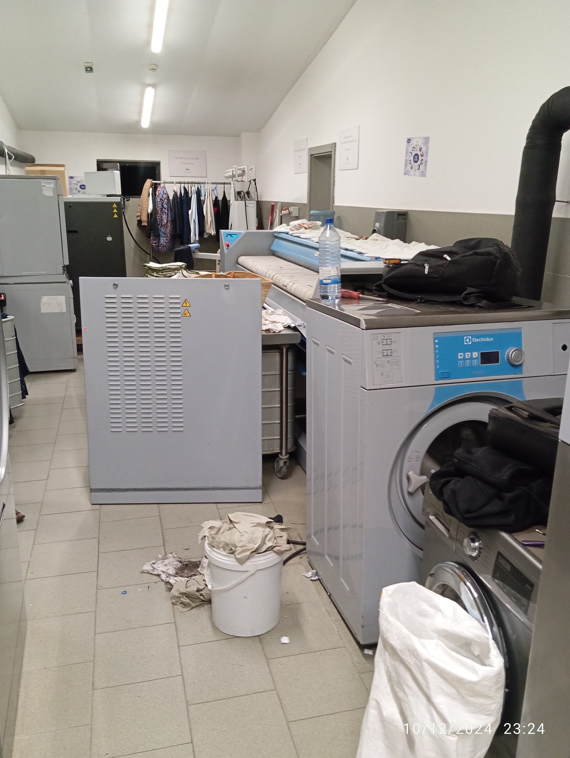 Laundry machine repair