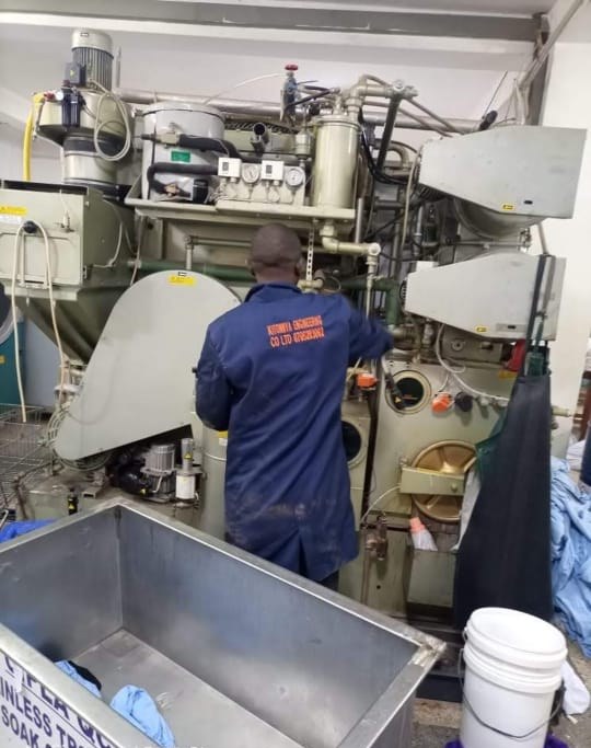 Dry-cleaning plant overhaul
